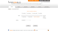 Desktop Screenshot of intercenbud.pl