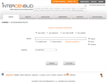 Tablet Screenshot of intercenbud.pl