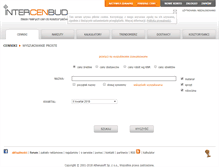 Tablet Screenshot of intercenbud.com.pl